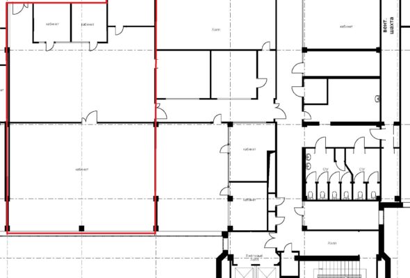 233 кв.м - 4 этаж, сектор В, арендная ставка 31 500 рублей за кв.м. в год, готов к заезду с 01.08.2026
